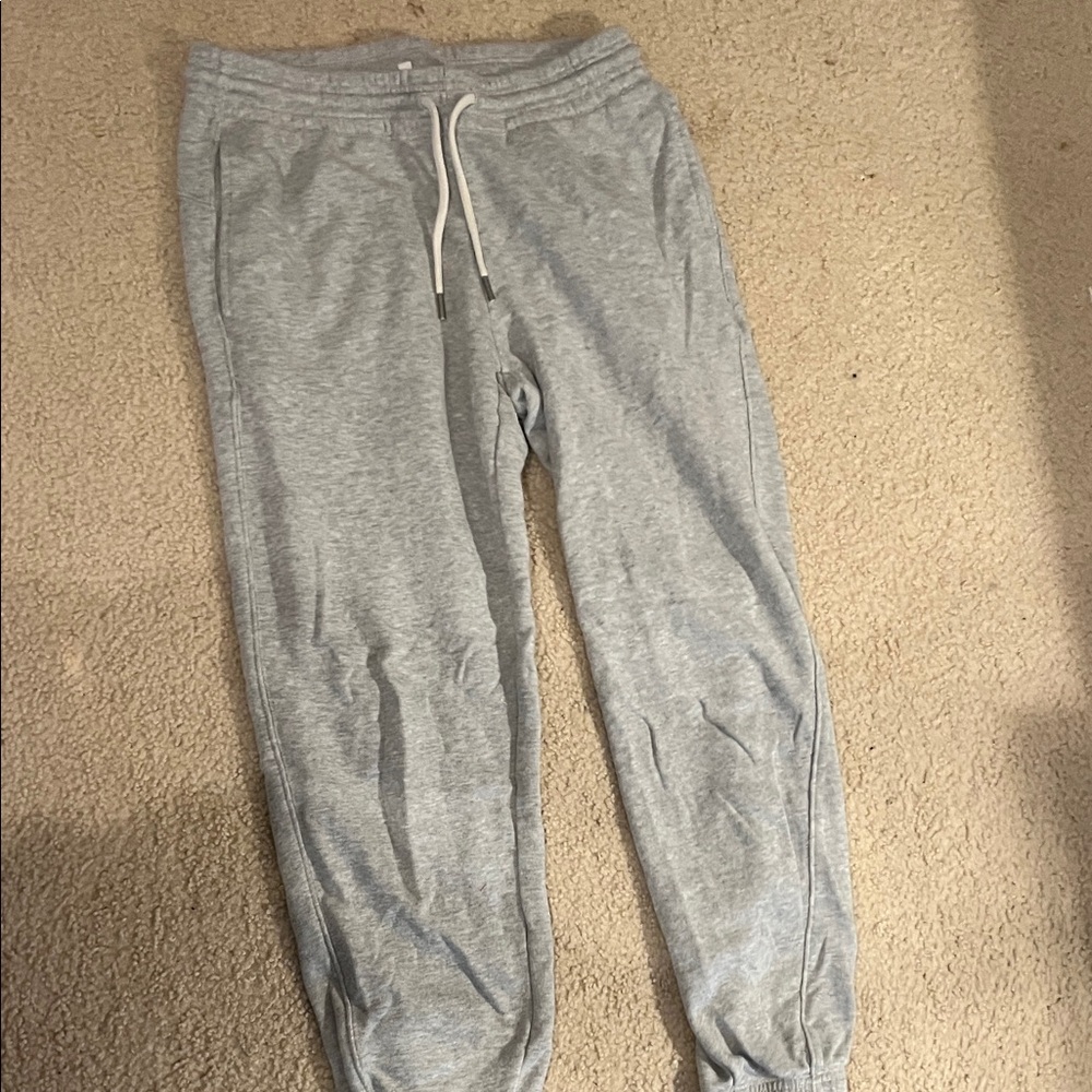 Aerie Light Gray Sweatpants - Picture 1 of 2